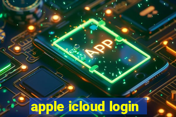 apple icloud login